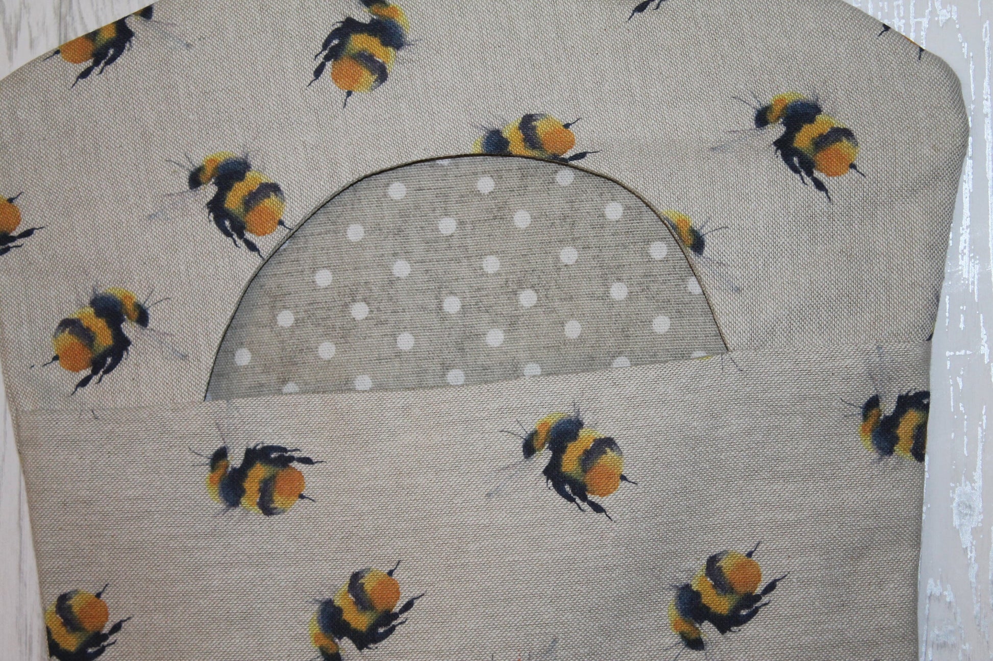 Bumble Bee Peg Bag- Fully Lined