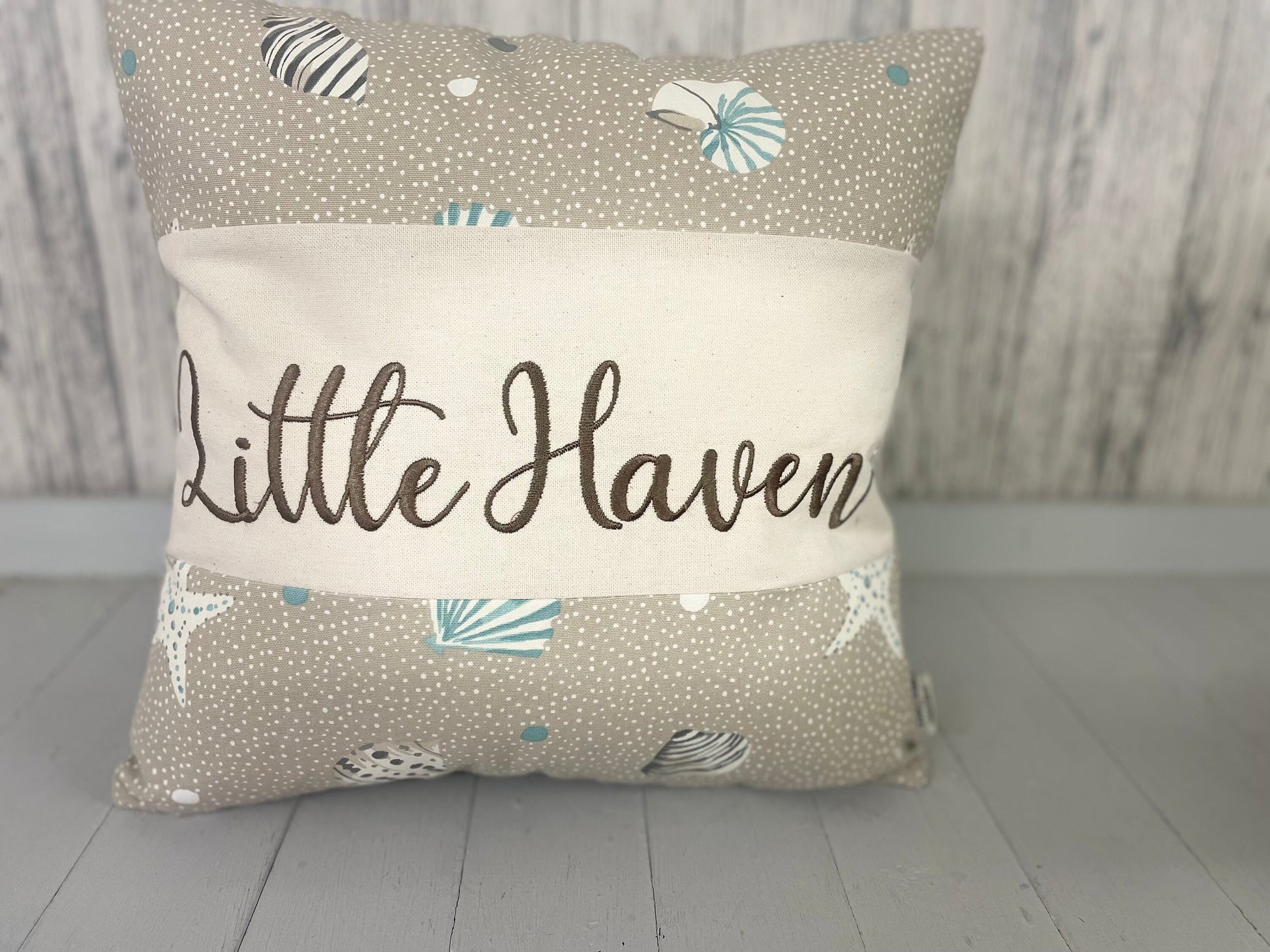 Personalise Nautical themed Location Cushion