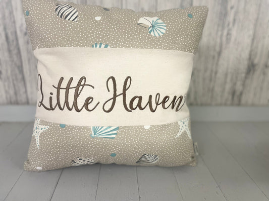 Personalise Nautical themed Location Cushion