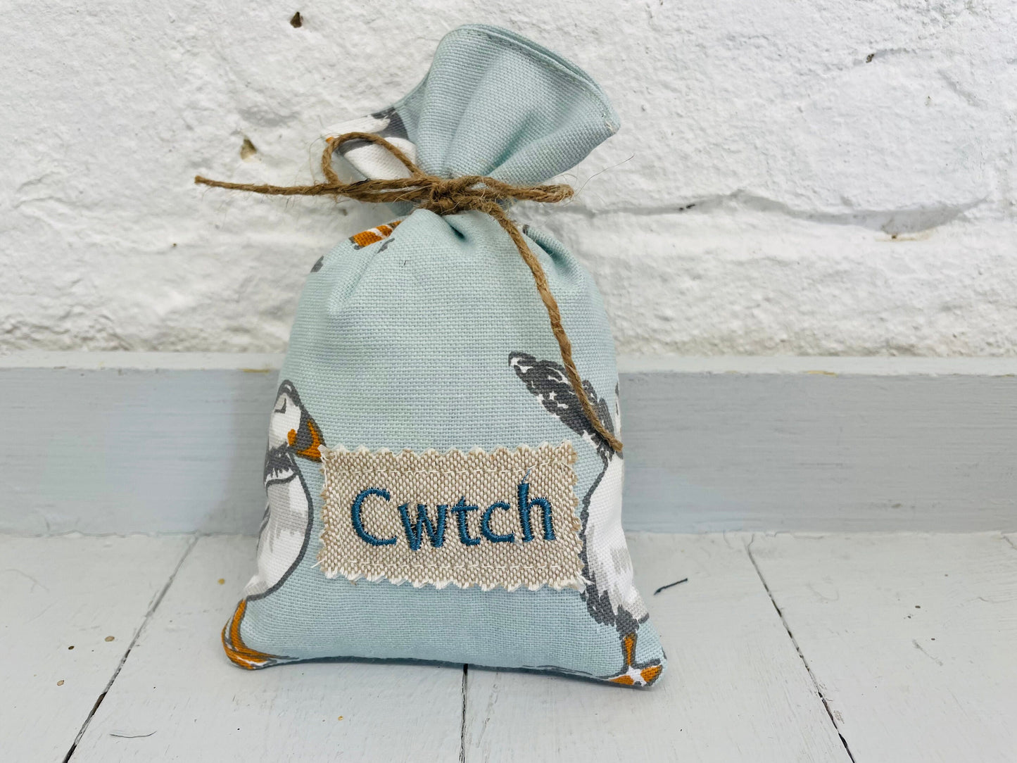 Cwtch Lavender Bag - Nautical fabrics