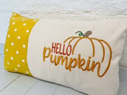Hello Pumpkin Panel Cushion