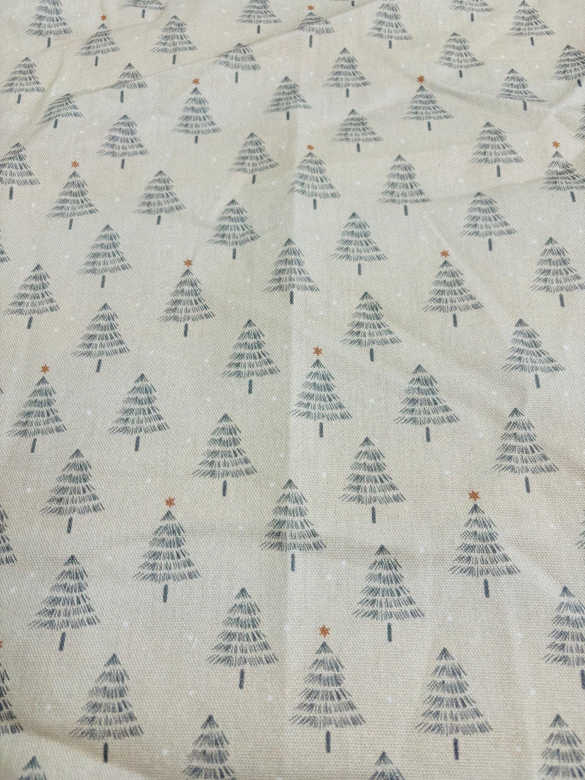 (CChristmas Table runner - Christmas Tree Table Runner -3 lengths