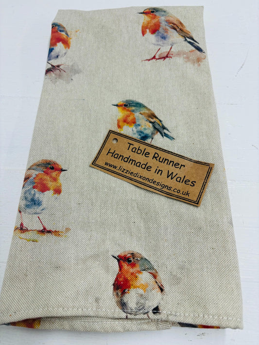 Father Christmas Table runner - Christmas festive Table Runner -3 lengths