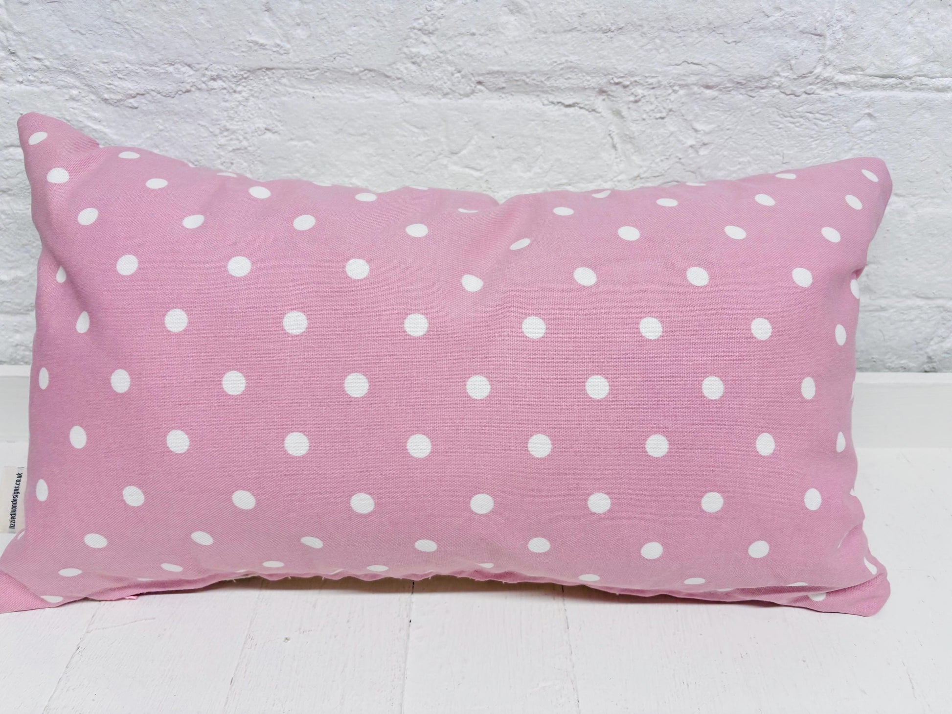 Pink Dotty with Hydrangae Mother's Day Cushion