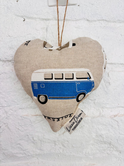 Lavender Heart -VW Camper Van Heart