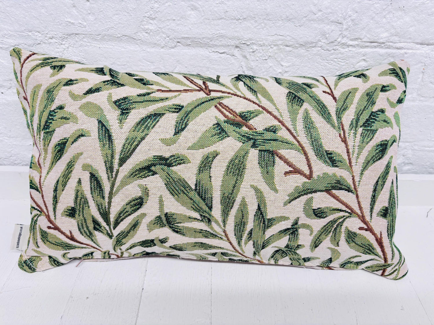 William Morris ,Willow Bough Plain Cushion.Square decorative cushion