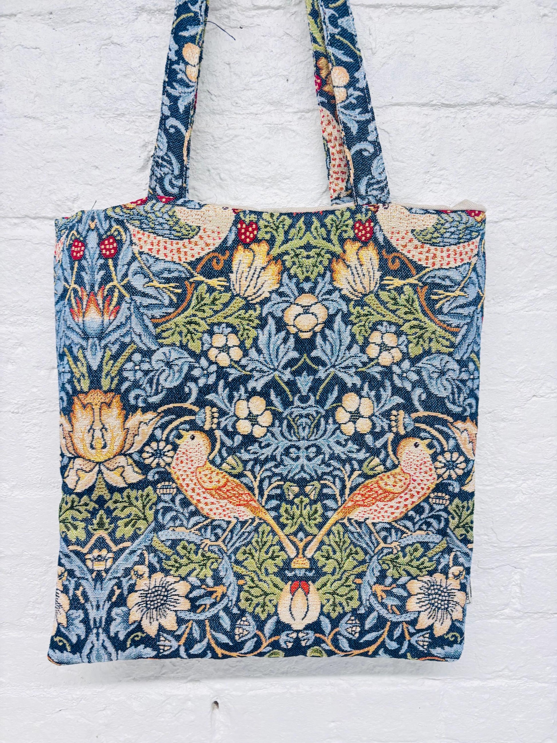 William Morris Strawberry Theif fabric Aoron.