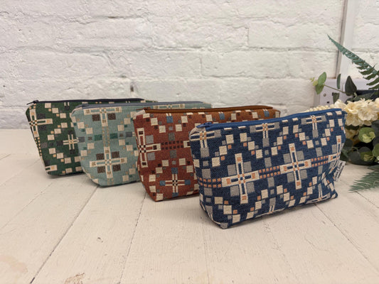 Welsh Blanket Wash bag\Make up bag