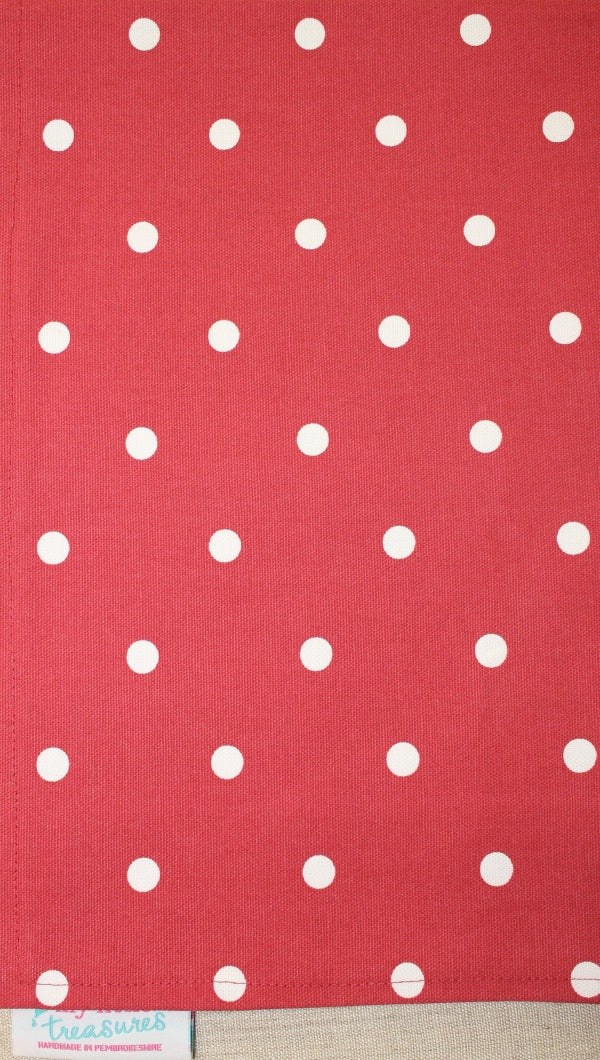 Tea Towel-Taupe Dotty - Lizzie Dixon Designs