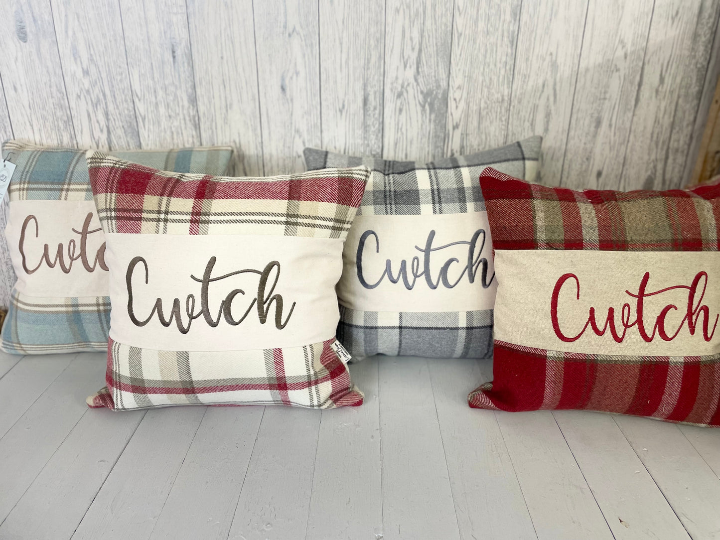 Cwtch Wool Touch  Cushion -   16" Cushion choice of 4 Colours