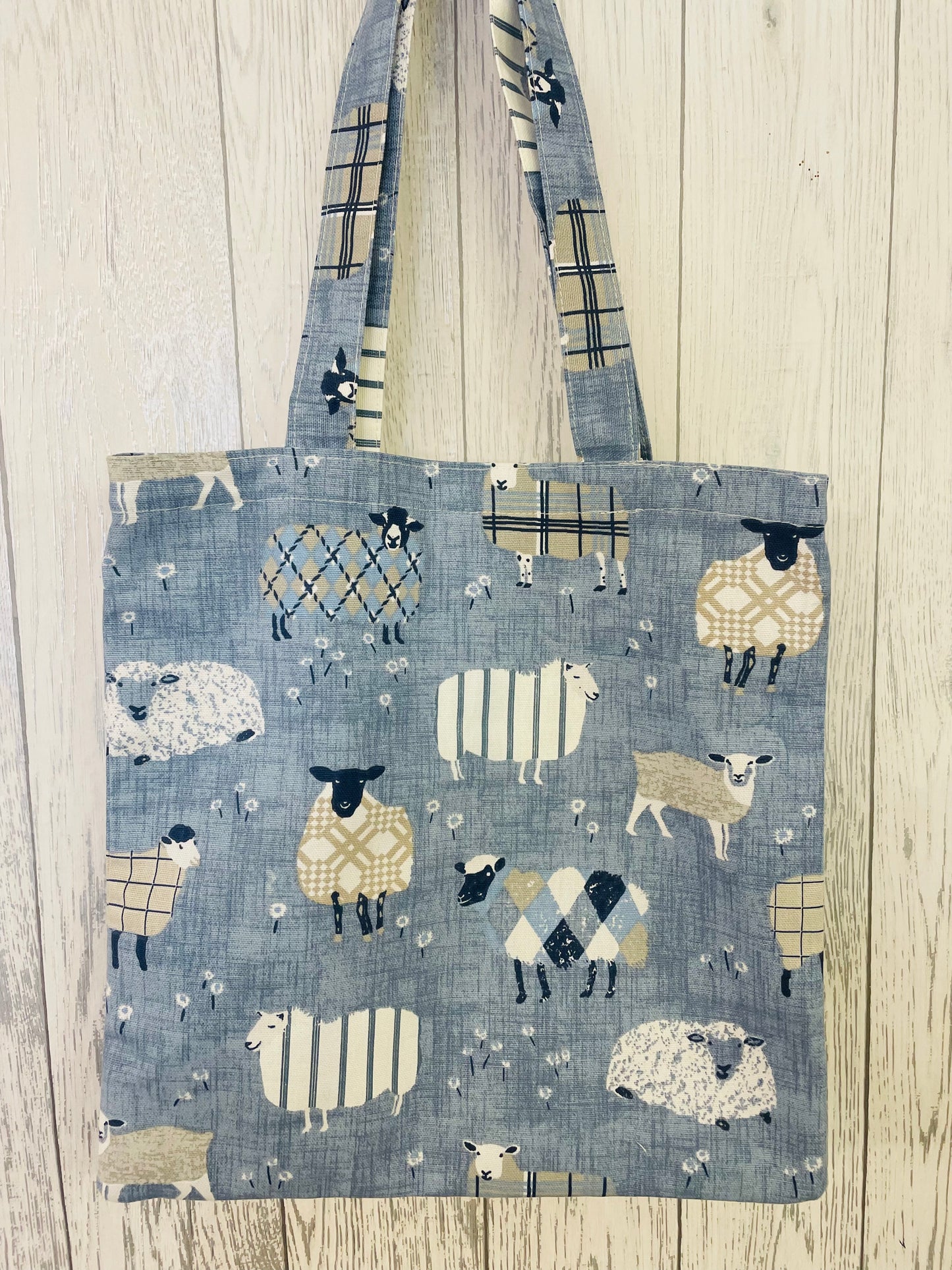 Sheep Print Tote Style bag-choice if 3 sizes