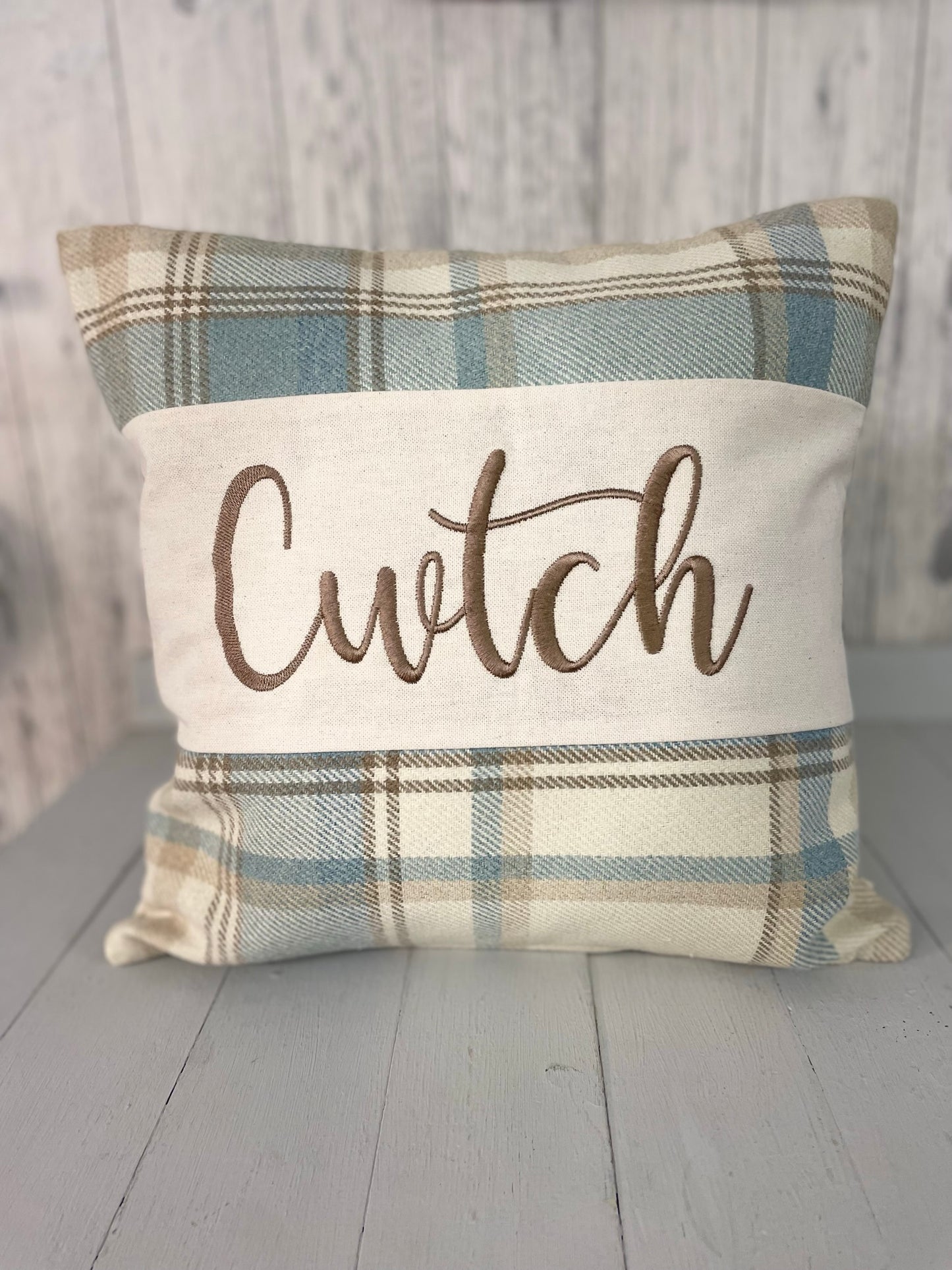 Cwtch Wool Touch  Cushion -   16" Cushion choice of 4 Colours