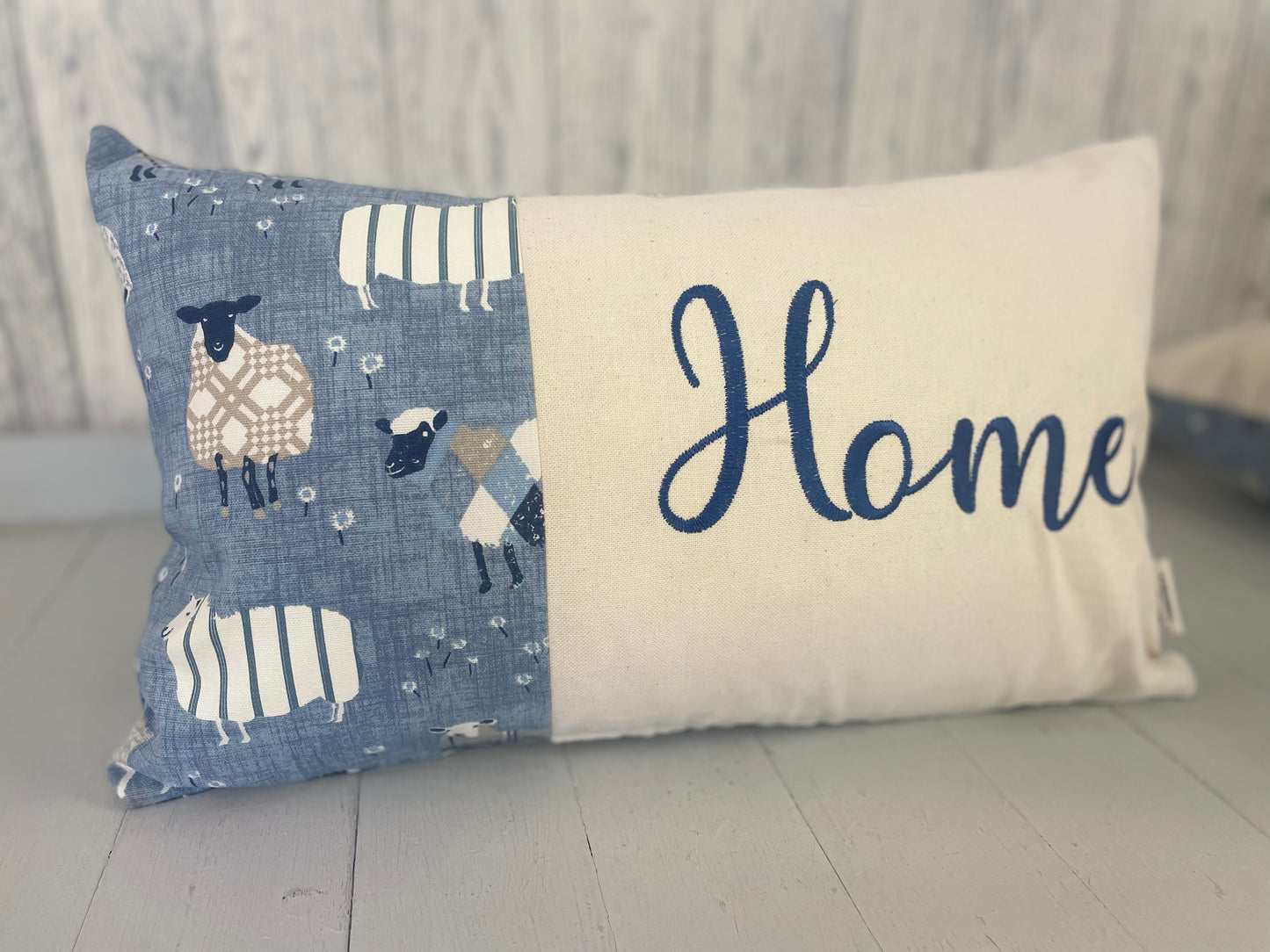 Home Panel Cushion -Sheep in Jumpers cushion- Baa Baa Home Cushion