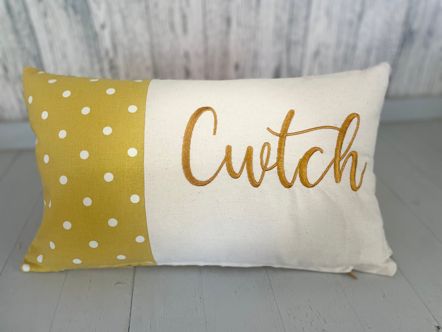 Cwtch Dotty Long Panel Cushion-choice of 6 colours