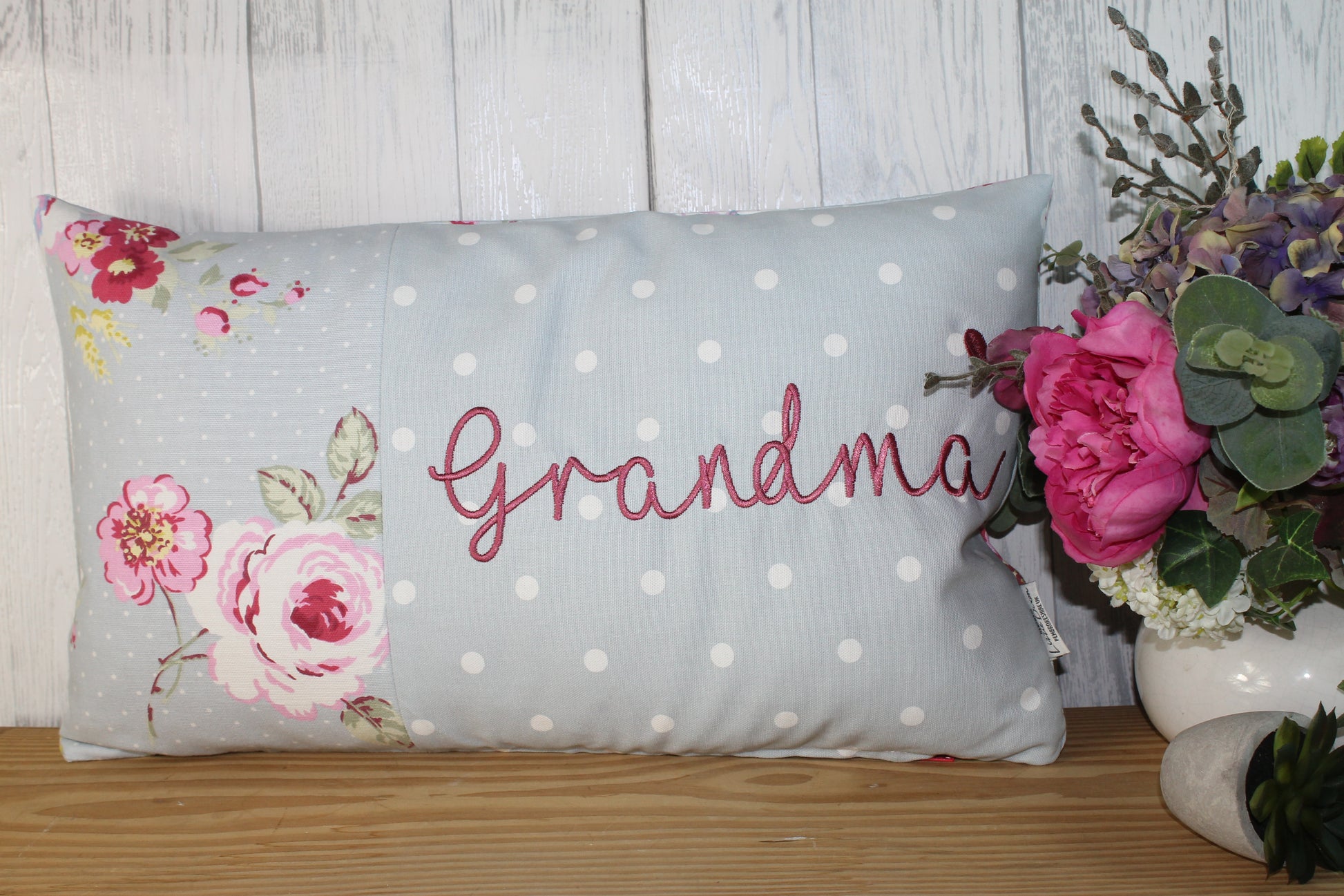 Grandma Cushion- Mother's Day Cushion - Lizzie Dixon Designs