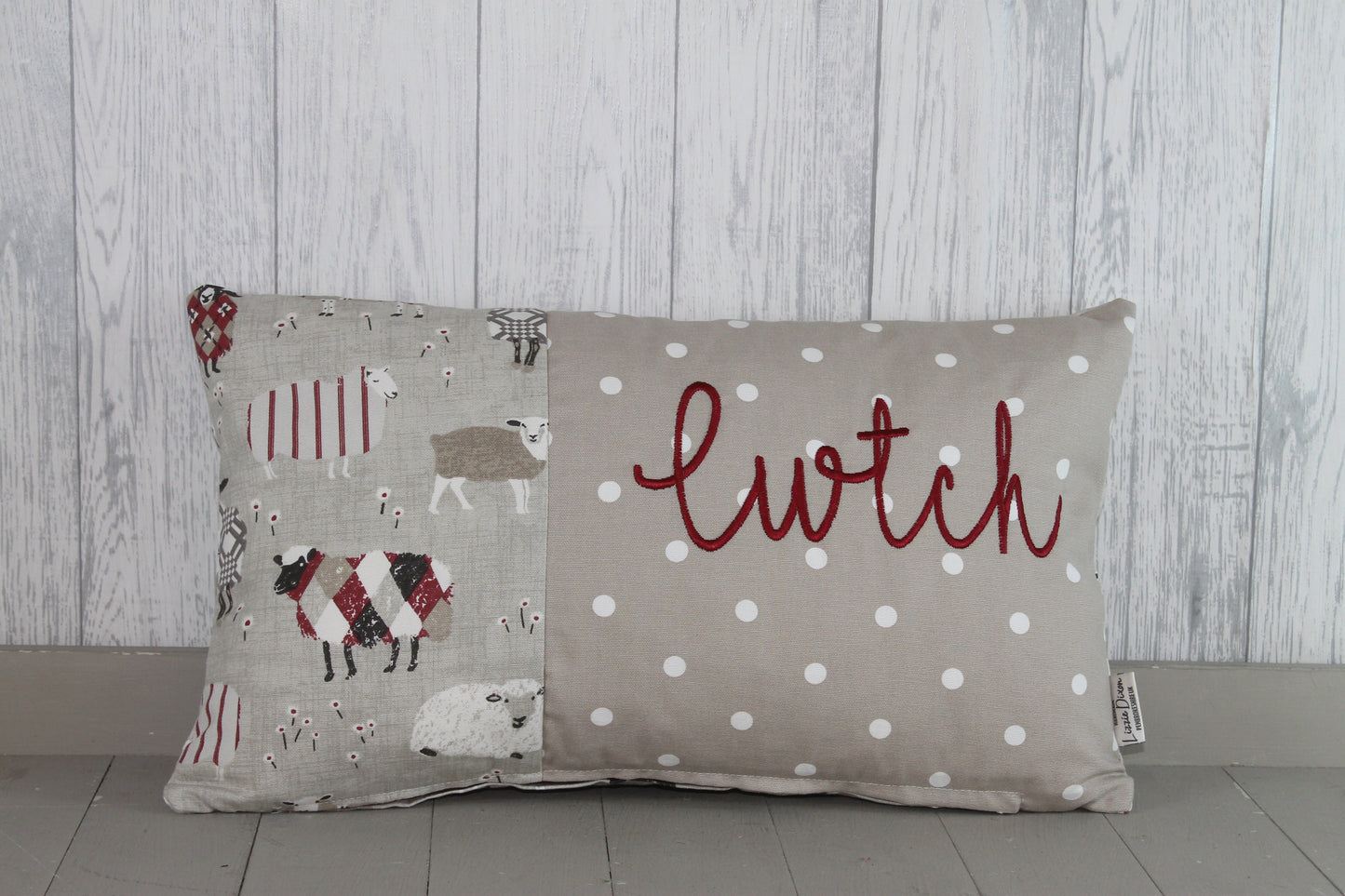 Cwtch Cushion-  Sheep Panel Cwtch Rectangle Cushion