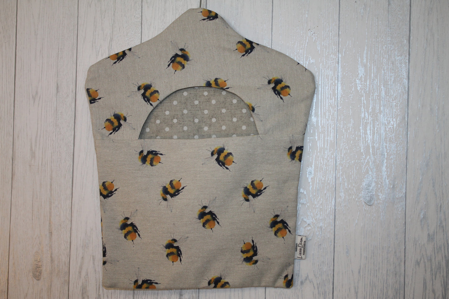 Bumble Bee and Dotty Peg Bag