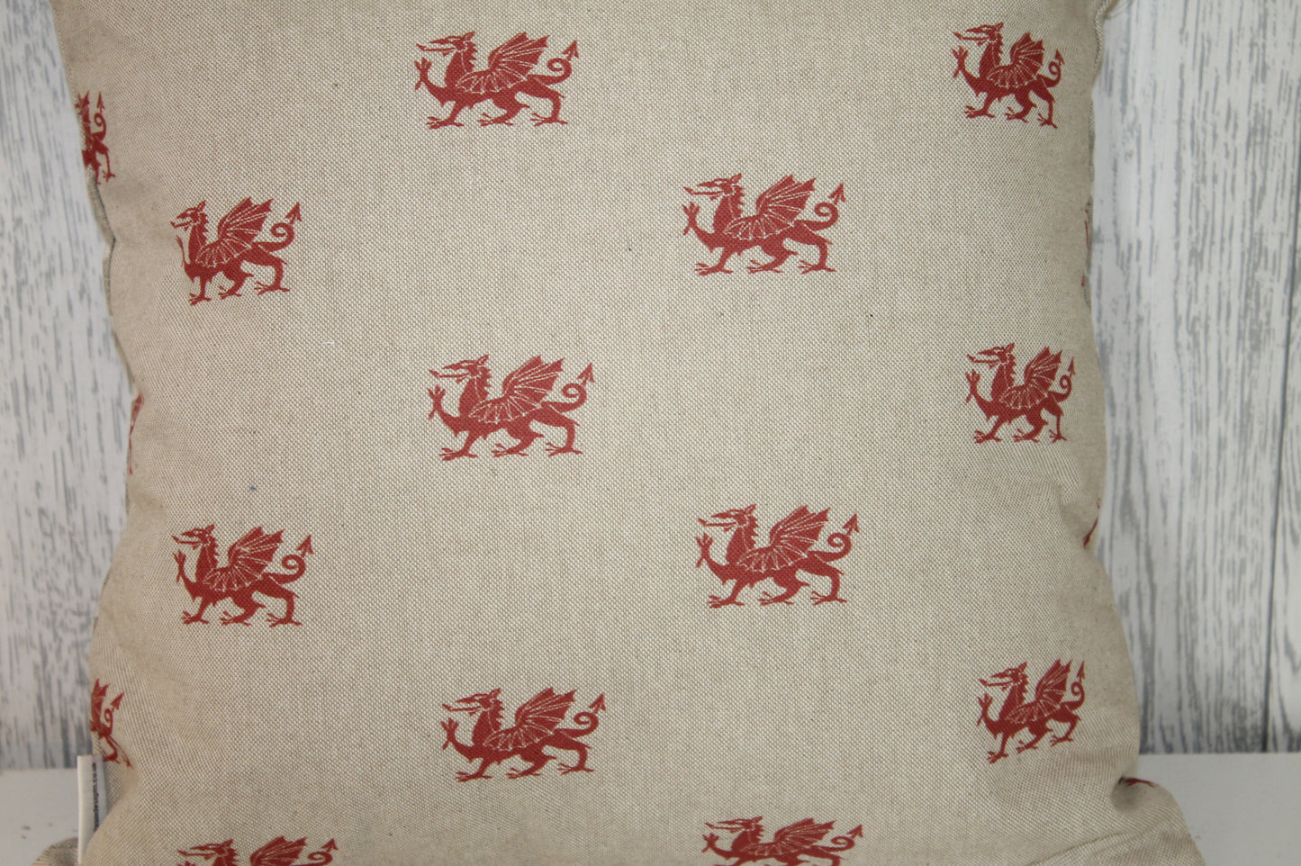 Cwtch Cushion- 16" Welsh Dragon  Cwtch Cushion