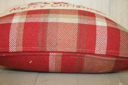 Festive Christmas Red Plaid Gnomes 16"  Nadolig Llawen-Merry Christmas