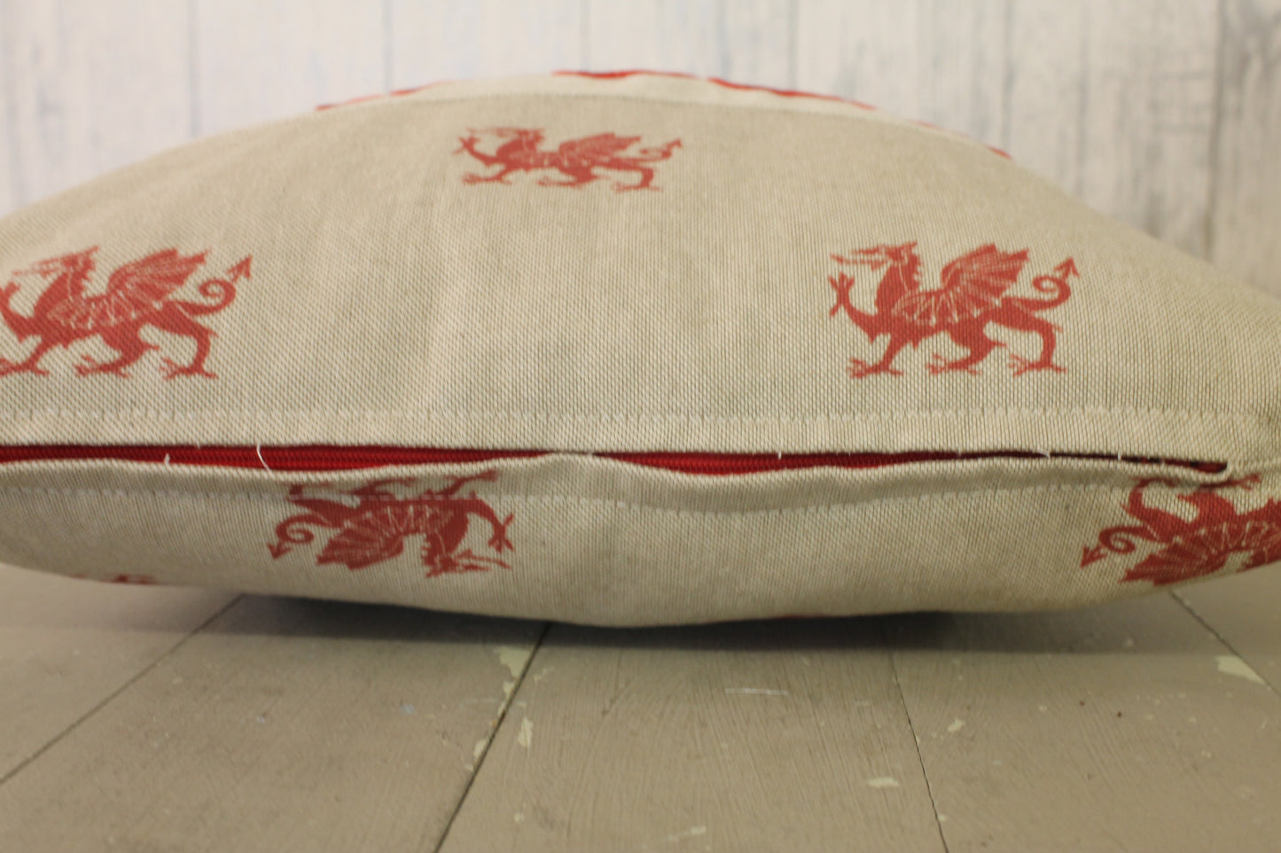 Cwtch Cushion- 16" Welsh Dragon  Cwtch Cushion